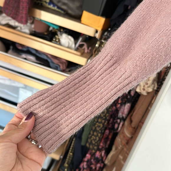 For Love and Lemons Twist Front Ballet Sweater - Picture 3 of 4